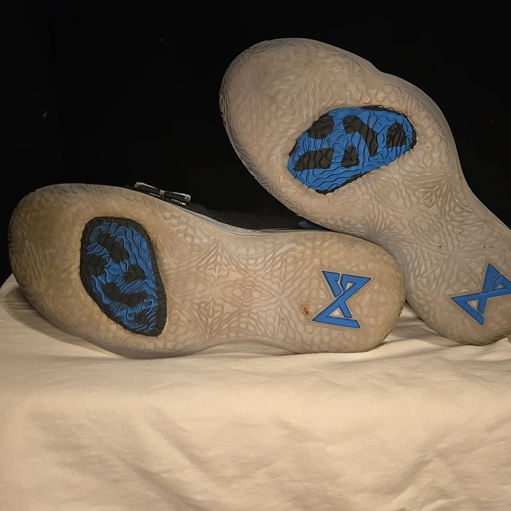 Nike PG 2.5 Photo Blue Black Gray Men's Basketball‎ shoes size 9.5 RARE